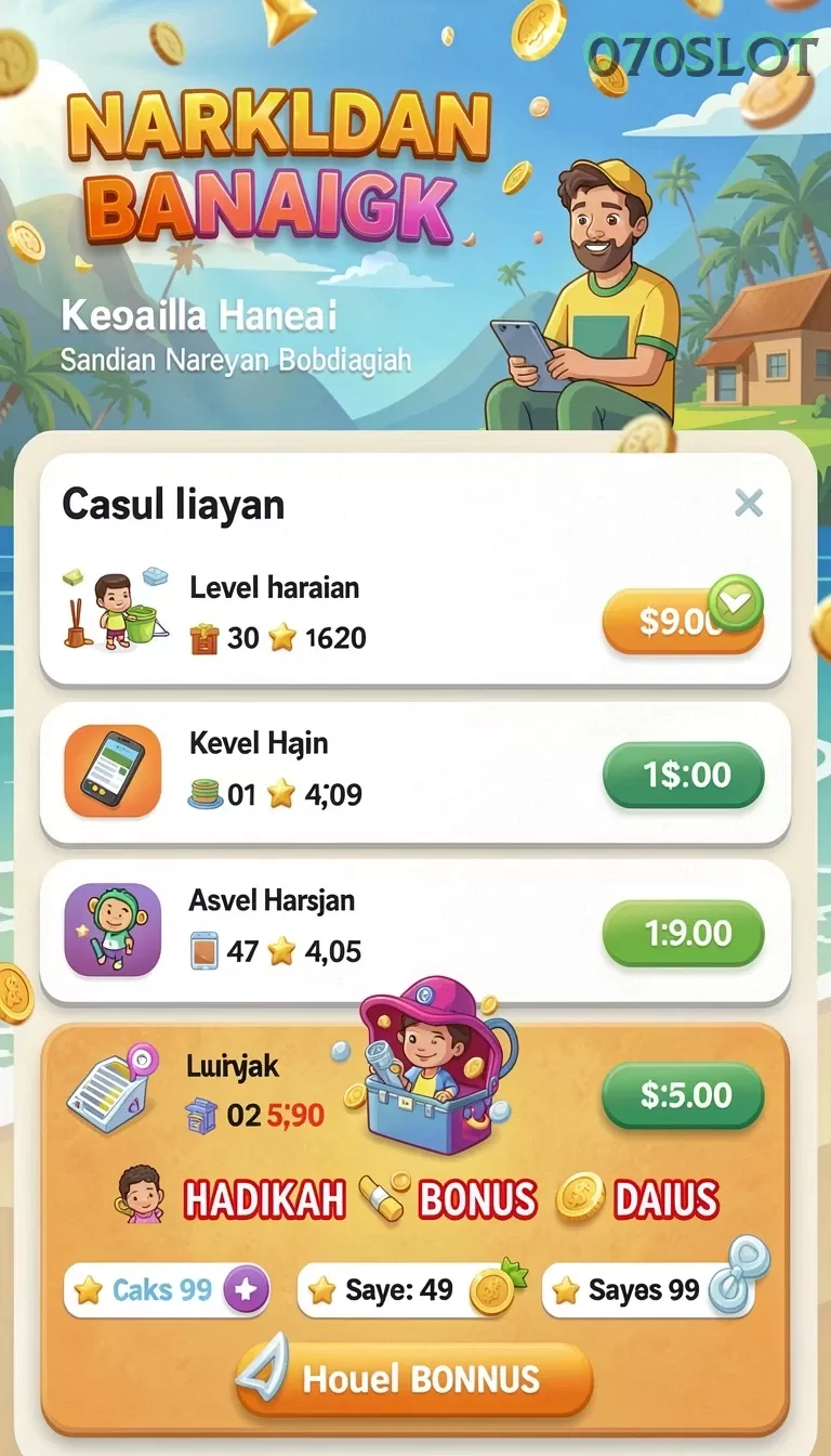 Cuplikan layar ORA78 — menu navigasi