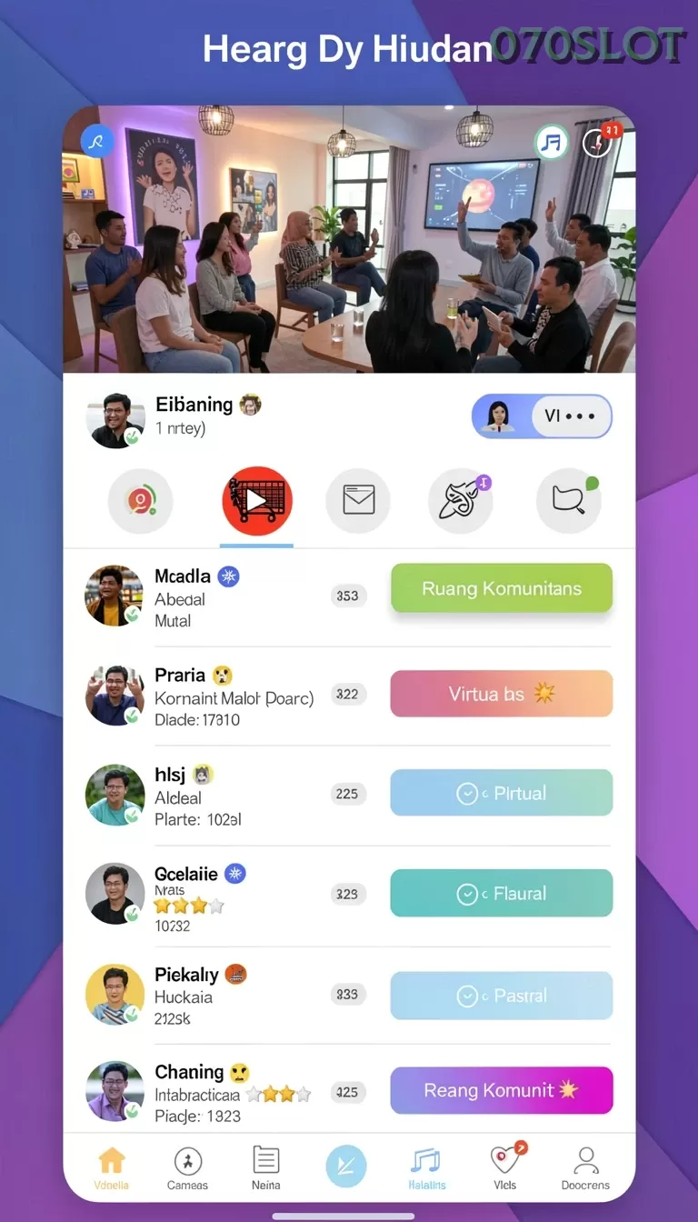 Cuplikan layar ORA78 — aktivitas